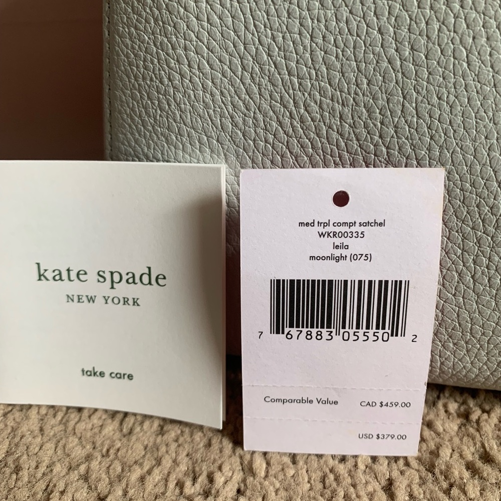 Kate Spade light blue large crossbody